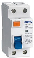Дифференциальный автомат Chint NXBLE-63Y 1P+N 25A 30mA AС С 4.5kA / 105544 - 