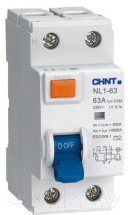 Дифференциальный автомат Chint NXBLE-63Y 1P+N 25A 30mA AС С 4.5kA / 105544