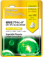 

Маска для лица тканевая Dermal, Premium Vegetable Placenta Collagen Essence Mask