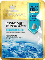 Маска для лица тканевая Dermal Premium Hyaluronate Collagen Essence Mask (25г)