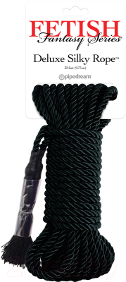 Фиксатор Pipedream Deluxe Silky Rope 55359 / PD3865-23 (черный)