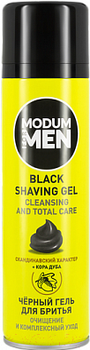 Гель для бритья Modum For Men Black очищение и комплексный уход (200мл)
