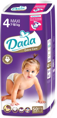 Подгузники детские Dada Extra Care Maxi 4 (50шт)
