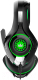 Миниатюра изображения товара Наушники-гарнитура Crown CMGH-102T (черный/зеленый)