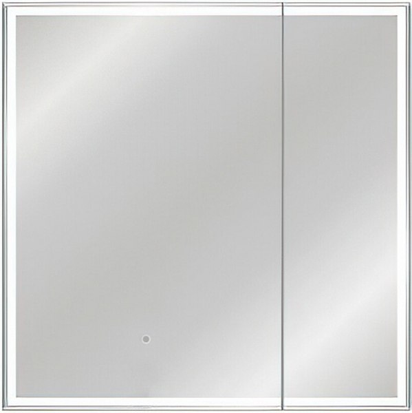 Шкаф с зеркалом для ванной Symbolite Квартет 80x80