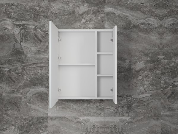 Купить Шкаф с зеркалом для ванной Symbolite Стокгольм 60 в Минске
