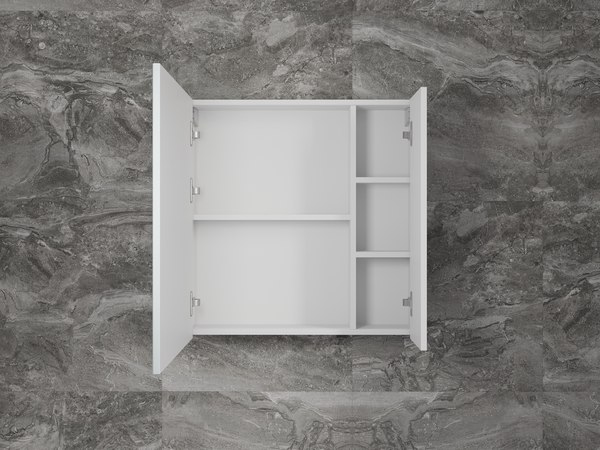 Купить Шкаф с зеркалом для ванной Symbolite Стокгольм 70 в Барановичах