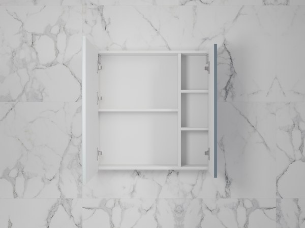 Купить Шкаф с зеркалом для ванной Symbolite Стокгольм 70 в Барановичах