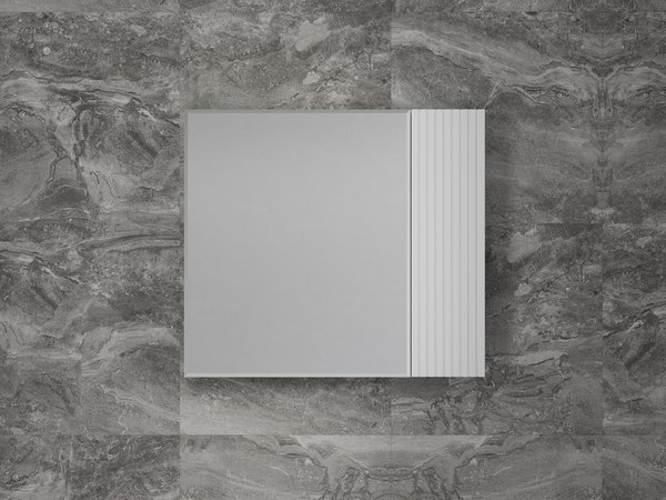 Купить Шкаф с зеркалом для ванной Symbolite Стокгольм 80 в Барановичах