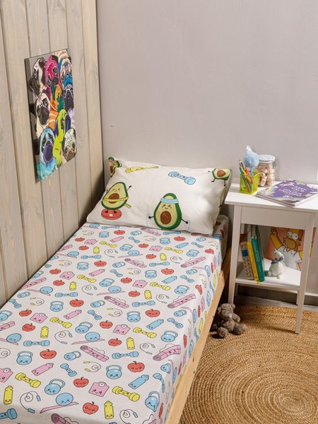 Простыня Wake me Wake Авокардио 140x200x20 / 70713-1 (на резинке)