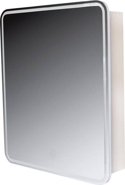 Шкаф с зеркалом для ванной Symbolite Каре 50x80