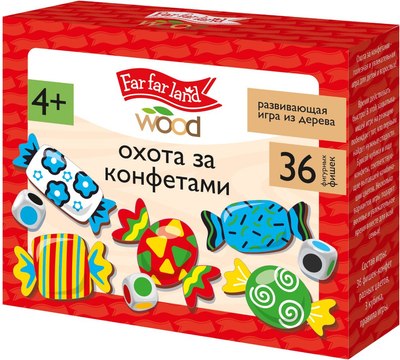 

Развивающая игра, Far far land Wood. Охота за конфетами / 05695