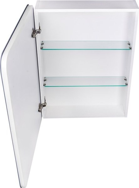 Купить Шкаф с зеркалом для ванной Symbolite Каре 55x80 левое в Барановичах