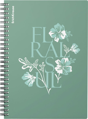 Тетрадь Erich Krause Floral Soul / 63423 (80л) - 