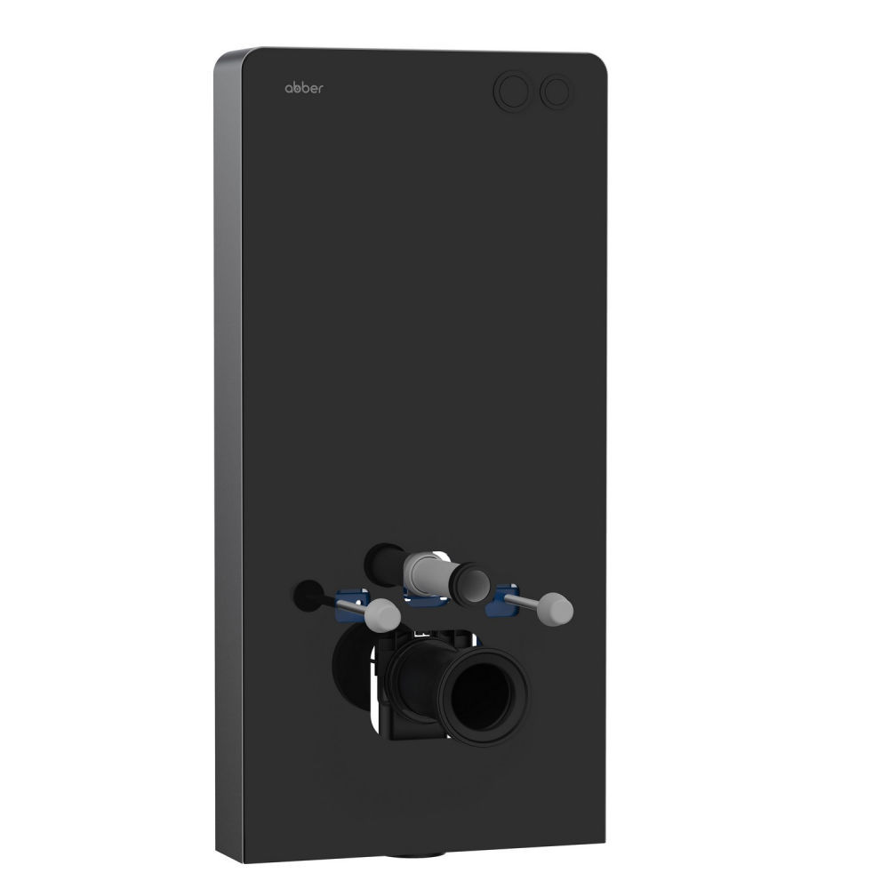 Инсталляция для унитаза Abber AC0107MB (черный)