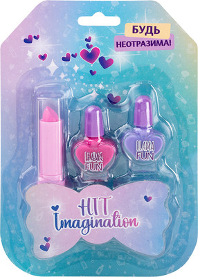 Набор детской декоративной косметики Hit Imagination Будь неотразима! / 2108O -