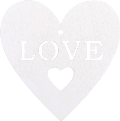 Набор елочных игрушек Darvish Сердечки / DV-H-1790 (6шт) - 