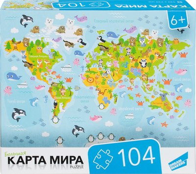 

Пазл, Карта мира / RI1003C