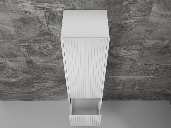 Купить Шкаф-полупенал для ванной Symbolite Стокгольм 36 2 ящика в Бобруйске