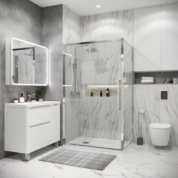 Купить Душевая стенка Grossman Cosmo 100х195 / 200.K33.02.100.10.00 в Гродно