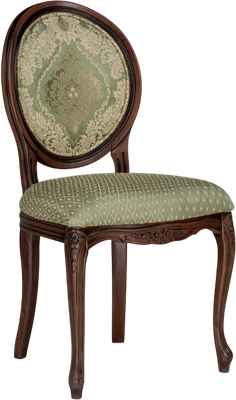 Стул Woodville Инои / 615245 (soprano nefrit/ромб/миланский орех старение) -