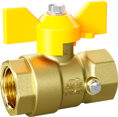 

Шаровой кран, Pride 44.15.В-В.2М.Б GAS Ду 15 М20 Ру 40 / LD 44.352.15.20