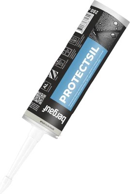 Герметик силиконовый Bergauf Protectsil (280мл, серебристо-серый) - 