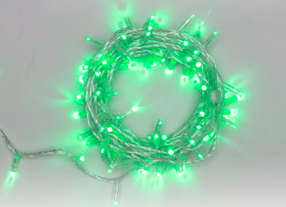 Светодиодная гирлянда Neon-Night Нить 305-254 (10м, зеленый)
