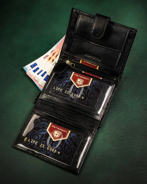 Портмоне Peterson PTN 317Z-P (черный)