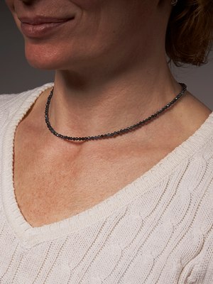 

Бусы, Сапфир 6529
