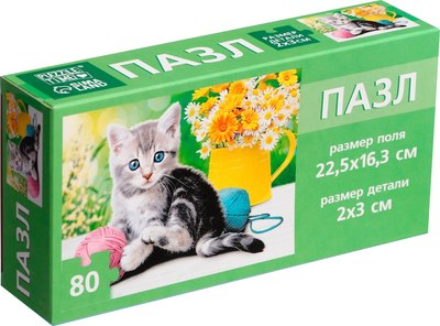Пазл Puzzle Time Котеночек / 9178186 (80эл) - 