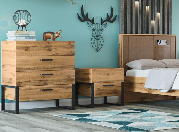Купить Прикроватная тумба Woodville Iris 406523 в Минске