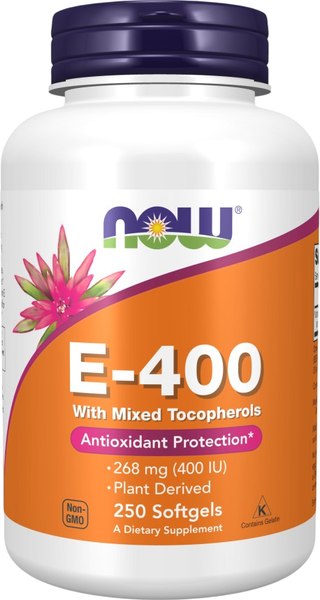 Витамин NOW Foods E-400