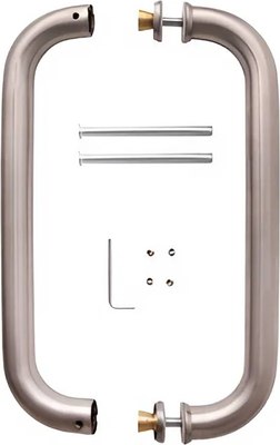 

Ручка дверная, HC-0901-25/300-INOX/201