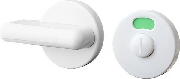 Фиксатор дверной защелки Avers WC-5207-P-W