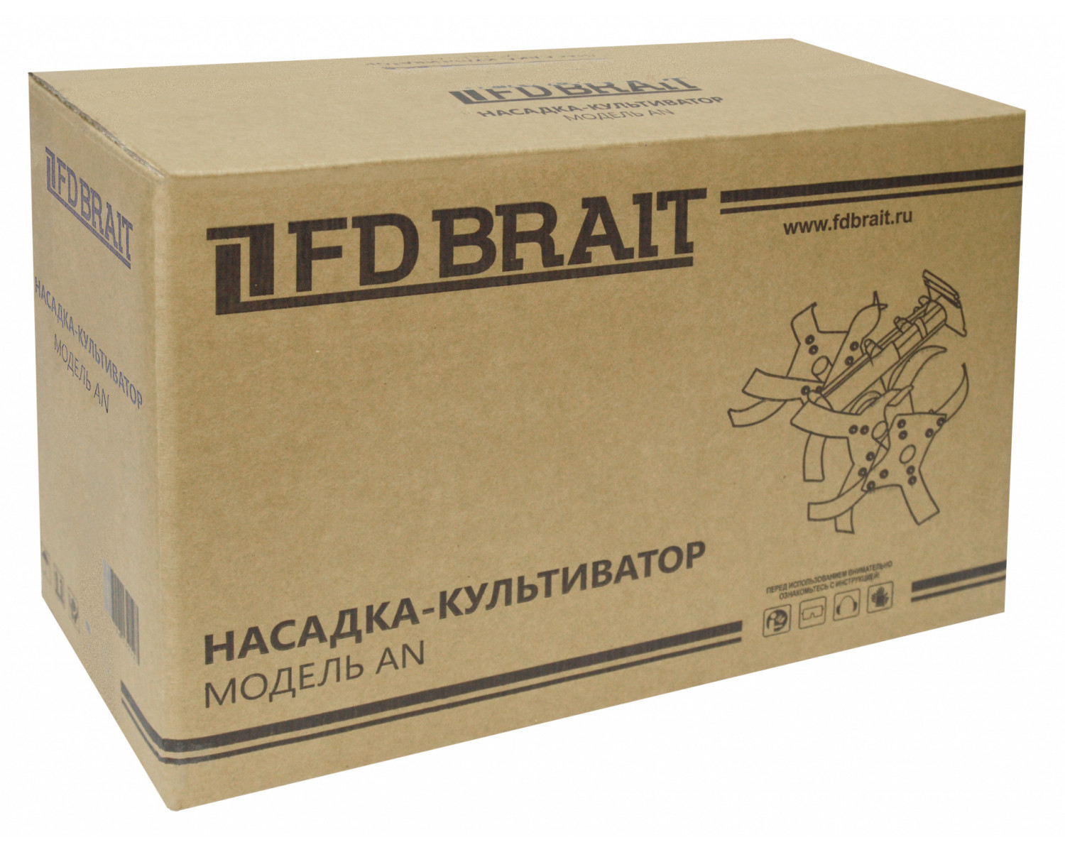 Насадка для триммера Brait Культиватор 7 шлицов 28мм AN / 06.07.209.019 — фото 4