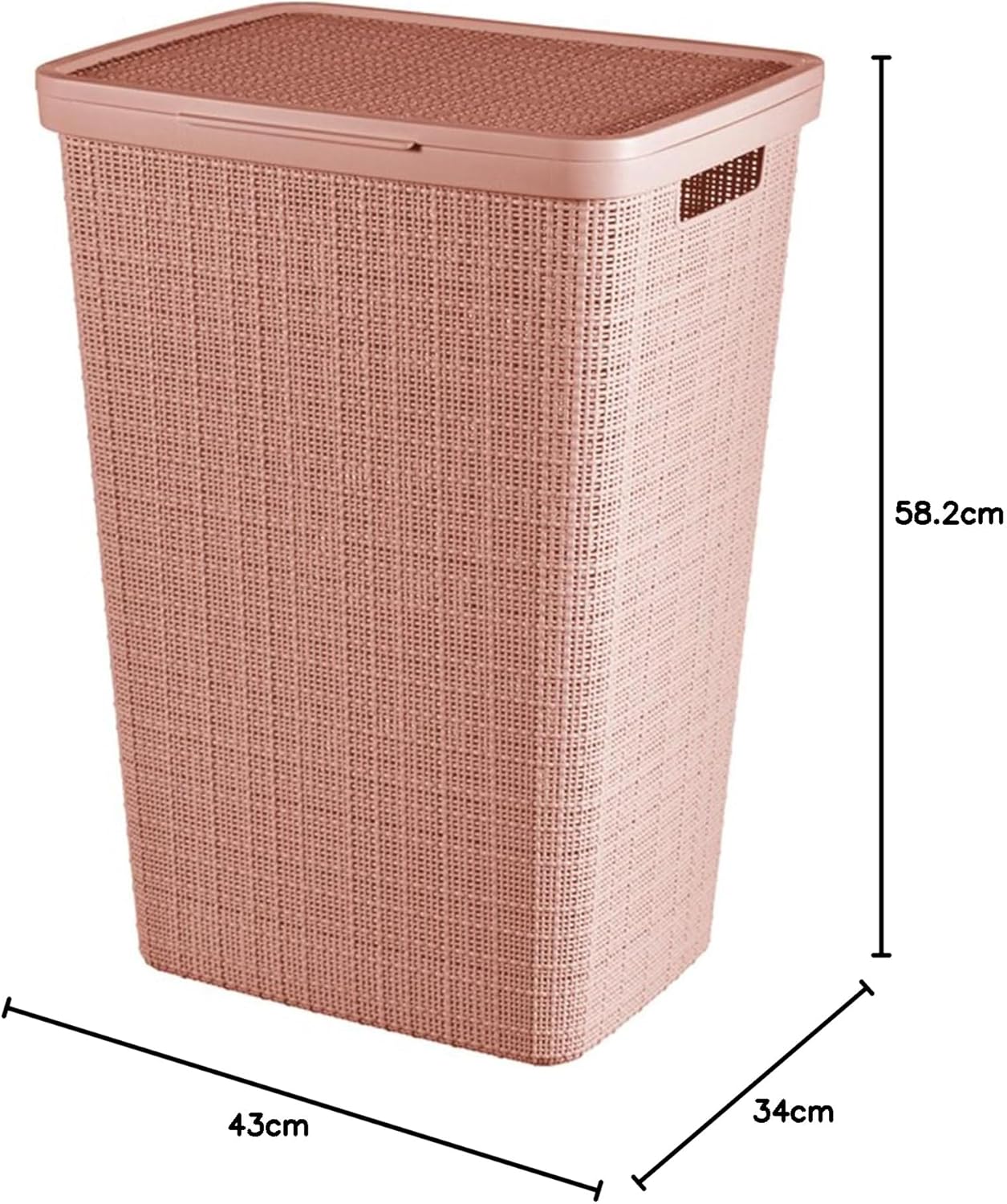 Корзина для белья Curver Jute laundry hamper 255198 — фото 2