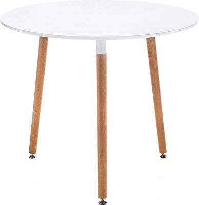 Обеденный стол Woodville Lorini 90 / 15362 (white/wood) - 
