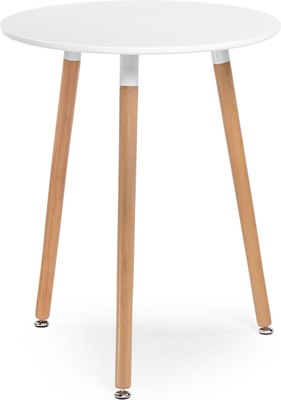 Обеденный стол Woodville Lorini 60 / 15354 (white/wood) - 