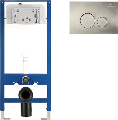 

Инсталляция для унитаза, QuickFit 50114 с кнопкой 303BN