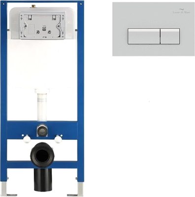 

Инсталляция для унитаза, QuickFit 50114 с кнопкой 404CH