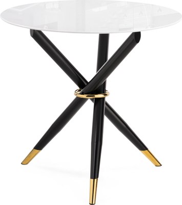 Обеденный стол Woodville Rock / 11772 (white/black) - 