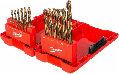 Набор сверл Milwaukee 1-10мм HSS-Co GEN III / 4932493867 (19шт) -