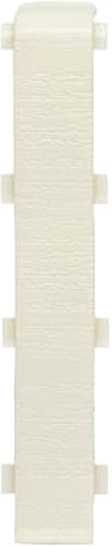 Соединитель для плинтуса LinePlast 100мм LB027 (2шт, смола фисташкового дерева, флоупак)