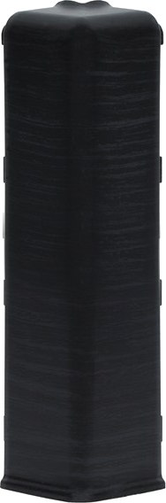 Уголок для плинтуса LinePlast 100мм LB018 (2шт, секвойя черная, внешний, флоупак)