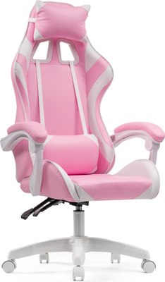 Кресло офисное Woodville Rodas / 15246 (pink/white) - 