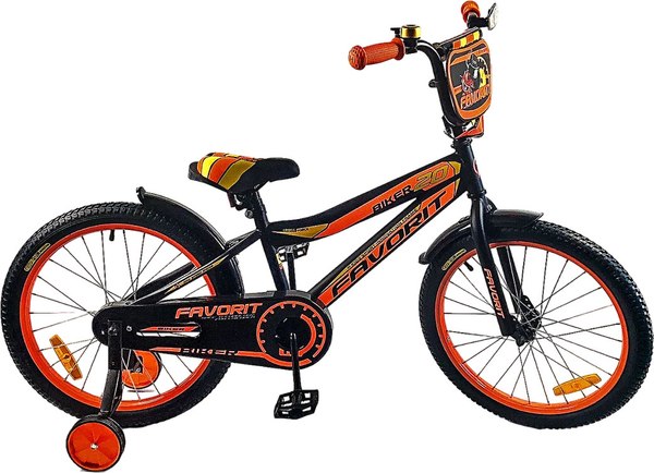 Детский велосипед FAVORIT Biker / BIK-20OR (разобранный, в коробке)