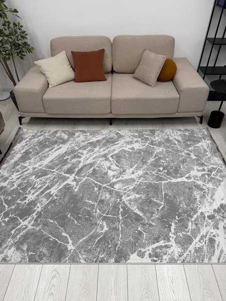 Ковер Radjab Carpet Амаль Прямоугольник 0911A / 13164RK (2x2.9, Grey/Cream)