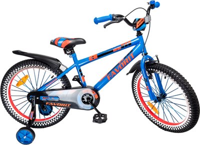 Детский велосипед FAVORIT Sport / SPT-20BL (голубой, разобранный, в коробке) - 