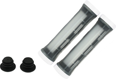 Грипсы для велосипеда Joy Kie MTB HL-G309 / H000008039 (черный/серебристый) - 